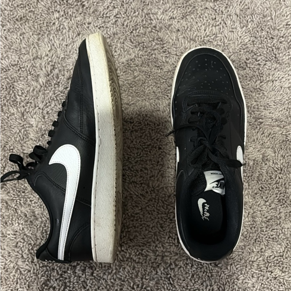 Nike Black and White Athletic Shoes